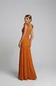 VESTIDO LONGO CHIFFON REGATA FLORES OMBRO SORI