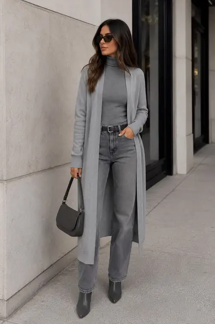 CARDIGAN LISO TRICÔ