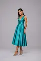 VESTIDO MIDI ZIBELINE ALÇA GROSSA
