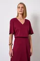 BLUSA COM DECOTE V EM VISCOSE MILANO
