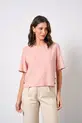 BLUSA COM MANGA CURTA EM CAMBRAIA LANAI