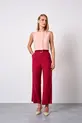 CALÇA PANTALONA COM CINTO EM VISCOSE