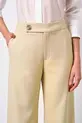 CALÇA PANTALONA EM CREPE ZURIQUE