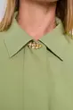 CAMISA CROPPED EM VISCOSE SENSORIALE