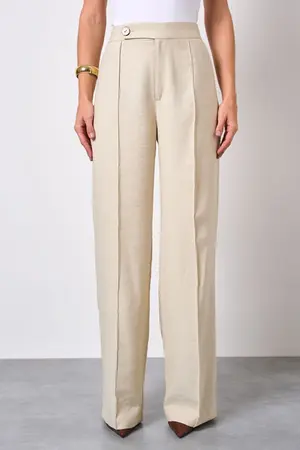 CALÇA PANTALONA EM VISCOSE SENSORIALE