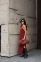 VESTIDO MIDI COM ABERTURA NA LATERAL