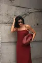 VESTIDO MIDI COM ABERTURA NA LATERAL