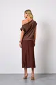 BLUSA OMBRO CAIDO EM SATIN ATENAS
