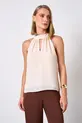 REGATA TRAPEZIO EM CREPE MUSSELINE