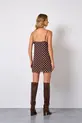 VESTIDO CURTO EM CHIFFON DURAND