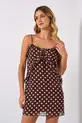 VESTIDO CURTO EM CHIFFON DURAND