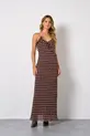 VESTIDO LONGO EM CHIFFON DURAND