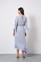 VESTIDO MIDI EM CHIFFON SILK TOUCH