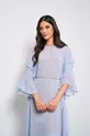 VESTIDO MIDI EM CHIFFON SILK TOUCH