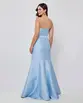 VESTIDO LONGO ZIBELINE TOMARA QUE CAIA BUSTO V DRAPEADO