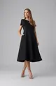 VESTIDO MIDI ZIBELINE UM OMBRO SÓ LAÇO NO OMBRO