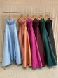 VESTIDO LONGO ZIBELINE TOMARA QUE CAIA DECOTE V C/ FENDA