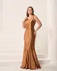 VESTIDO LONGO MALHA ALÇA GROSSA DECOTE NAS COSTAS