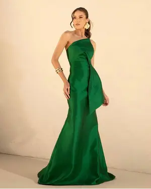 VESTIDO LONGO ZIBELINE TOMARA QUE CAIA ENVELOPE