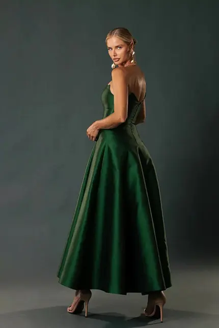 VESTIDO MIDI ZIBELINE TOMARA QUE CAIA RODADO