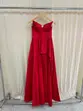 VESTIDO LONGO TAFETA TOMARA QUE CAIA MEIA TAÇA