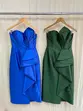 VESTIDO MIDI ZIBELINE DETALHE DOBRADURA