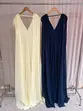 VESTIDO LONGO CHIFFON APLICAÇÃO STRASS