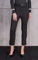 CALÇA MONTARIA COM FENDA BARRA E BOTÃO