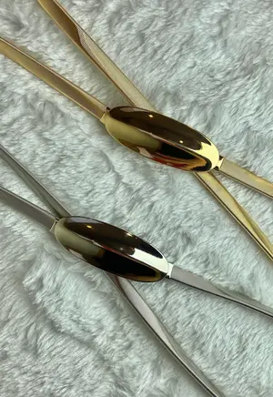 CINTO METAL FIVELA OVAL