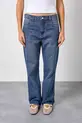 CALÇA JEANS RETA CINTURA MEDIA