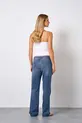 CALÇA JEANS RETA CINTURA MEDIA