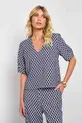 BLUSA COM DECOTE V EM VISCOSE CLEO