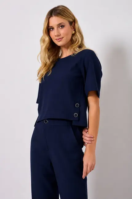 BLUSA EM VISCOSE SENSORIALE