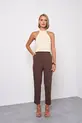 CALÇA CROPPED RETA EM ALFAIATARIA BRUNELLO