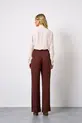 CAMISA COM BABADO EM CREPE MUSSELINE