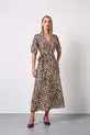 VESTIDO MIDI EM CAMBRAIA ONÇA PINTADA 13