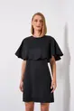 VESTIDO COM CAPA EM CREPE BETHOVEN