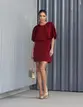 VESTIDO COM CAPA EM CREPE BETHOVEN