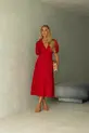 VESTIDO MIDI EM LINHO ANDORRA