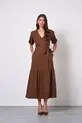 VESTIDO MIDI EM LINHO ANDORRA