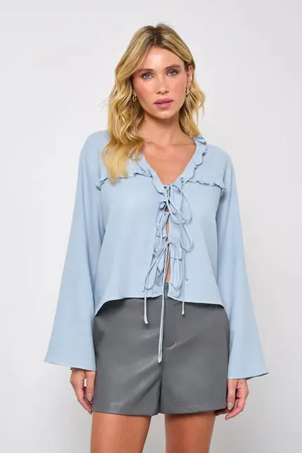 BLUSA EM CAMBRAIA LANAI