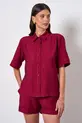 CONJUNTO CAMISA E SHORTS EM TENCEL VIENA