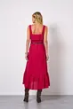 VESTIDO MIDI COM CINTO EM LINHO ANDORRA
