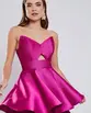 VESTIDO LONGO ZIBELINE TQC ABERTO NO BUSTO SAIA CAMADAS