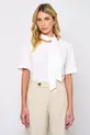 BLUSA COM AMARRACAO EM CREPE VERSALHES