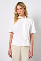 BLUSA COM AMARRACAO EM CREPE VERSALHES