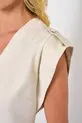BLUSA COM DECOTE V EM VISCOSE SENSORIALE