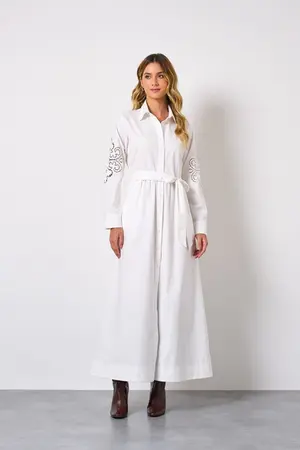 CHEMISE COM FAIXA EM TRICOLINE ALABAMA