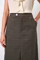 SAIA MIDI COM BOLSO EM ALFAIATARIA PRINC
