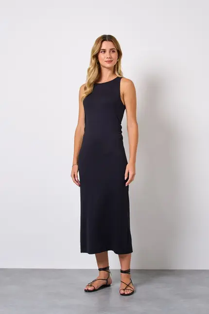 VESTIDO MIDI EM MALHA LUXURY